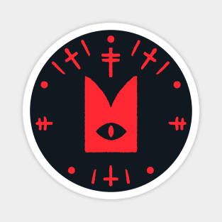 Cult of the Lamb - blood red Magnet